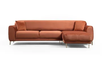 Gajanejos Divanbäddsoffa - Brun - Möbler - Soffa - Bäddsoffa
