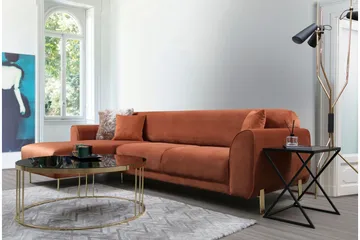 Gajanejos Divanbäddsoffa - Brun - Möbler - Soffa - Bäddsoffa