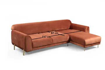 Gajanejos Divanbäddsoffa - Brun - Möbler - Soffa - Bäddsoffa