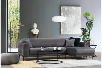 Gajanejos Divanbäddsoffa - Grå - Möbler - Soffa - Bäddsoffa
