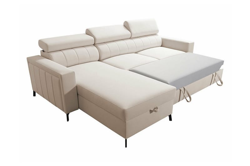 Galbally 3-sits Hörnbäddsoffa NO_BRAND Dark blue - Möbler - Soffa - Bäddsoffa