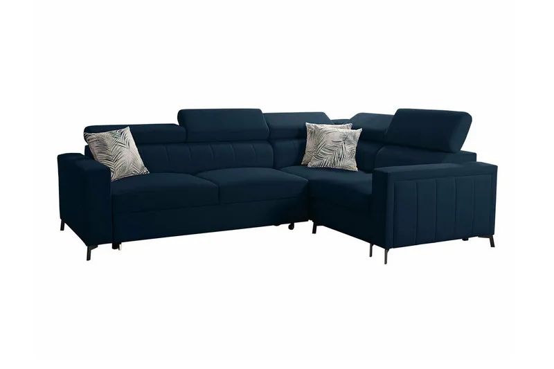 Galbally 3-sits Hörnbäddsoffa NO_BRAND Dark blue, undefined