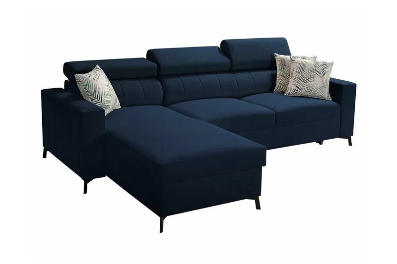 Galbally 3-sits Hörnbäddsoffa NO_BRAND Dark blue, undefined