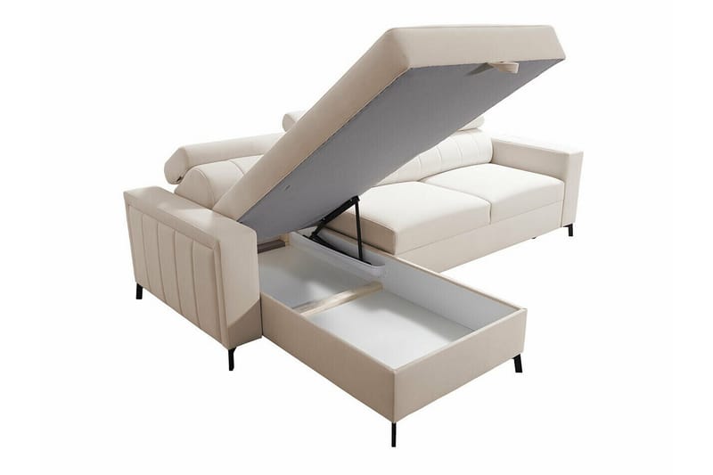 Galbally 3-sits Hörnbäddsoffa NO_BRAND Dark blue - Möbler - Soffa - Bäddsoffa