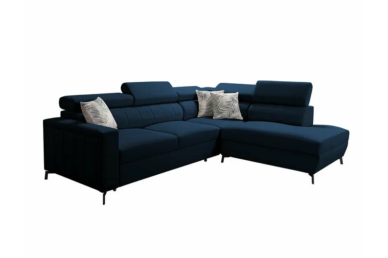 Galbally 3-sits Hörnbäddsoffa NO_BRAND Dark blue, undefined