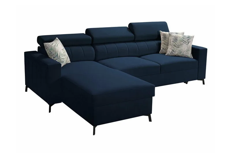Galbally 3-sits Hörnbäddsoffa NO_BRAND Dark blue, undefined