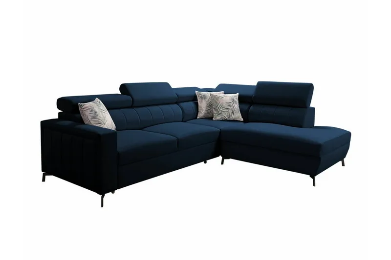 Galbally 3-sits Hörnbäddsoffa NO_BRAND Dark blue, undefined