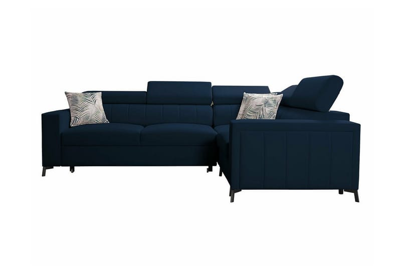 Galbally 3-sits Hörnbäddsoffa NO_BRAND Dark blue - Möbler - Soffa - Bäddsoffa