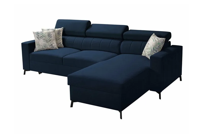 Galbally 3-sits Hörnbäddsoffa NO_BRAND Dark blue, undefined