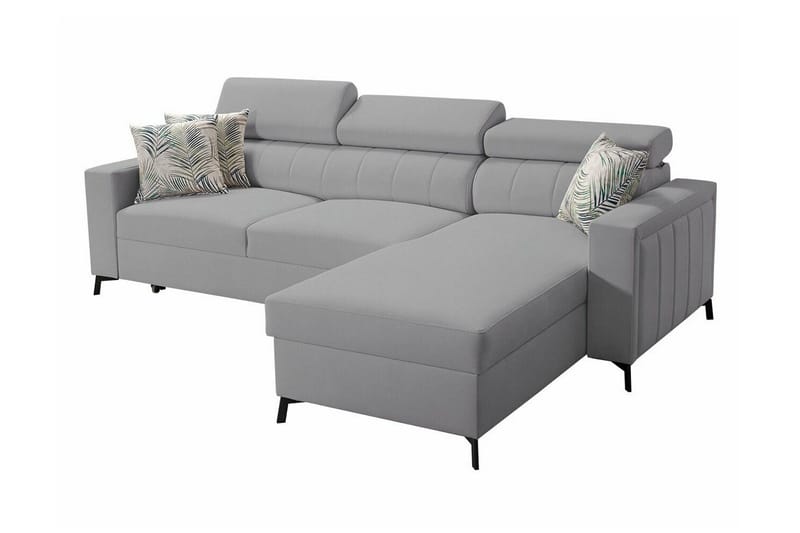 Galbally 3-sits Hörnbäddsoffa NO_BRAND Light grey/Dark grey, undefined