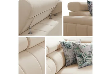 Galbally 3-sits Hörnbäddsoffa - Möbler - Soffa - Bäddsoffa