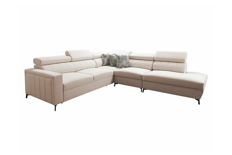 Galbally 4-sits Hörnbäddsoffa NO_BRAND beige, undefined