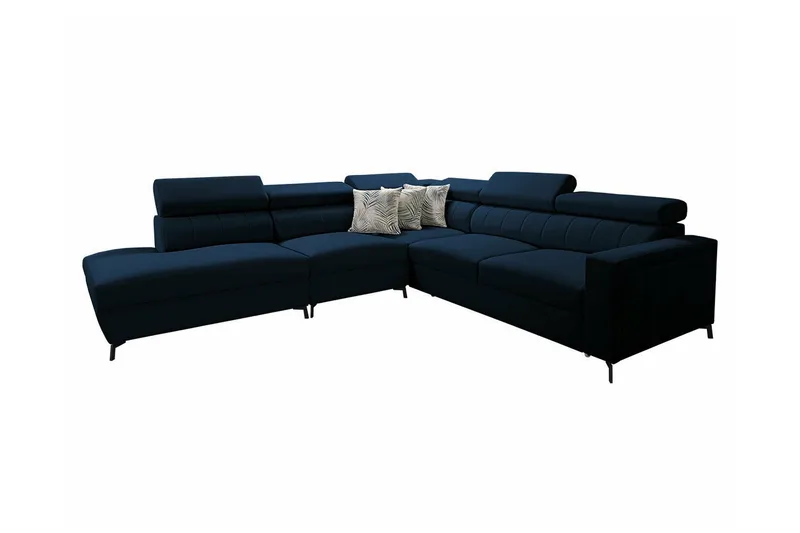Galbally 4-sits Hörnbäddsoffa NO_BRAND Dark blue, undefined