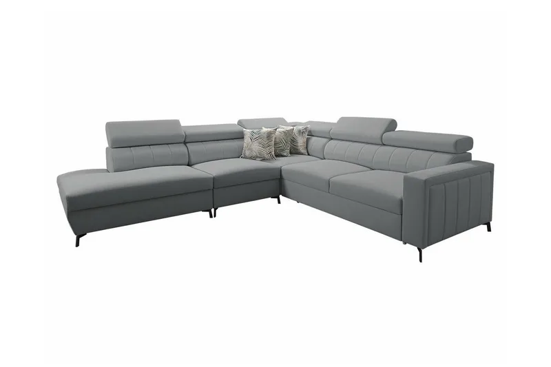 Galbally 4-sits Hörnbäddsoffa NO_BRAND Grey, undefined