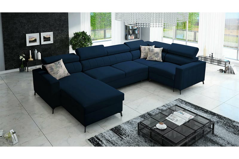 Galbally 4-sits Hörnbäddsoffa - Möbler - Soffa - Bäddsoffa