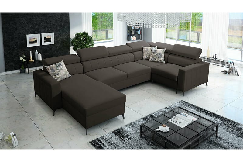 Galbally 4-sits Hörnbäddsoffa - Möbler - Soffa - Bäddsoffa