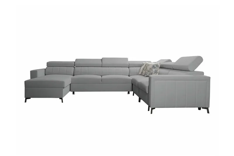 Galbally 5-sits Hörnbäddsoffa NO_BRAND Light grey/Dark grey, undefined