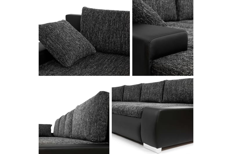 Gamal Bäddsoffa Dubbeldivan 4-sits - Grå - Möbler - Soffa - Bäddsoffa