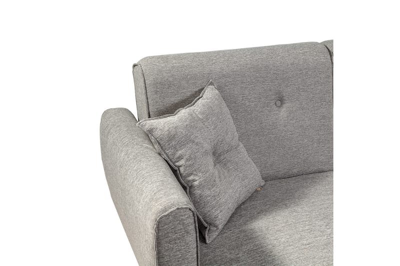 Gjoni Bäddsoffa med Divan Höger - Grå - Möbler - Soffa - Bäddsoffa