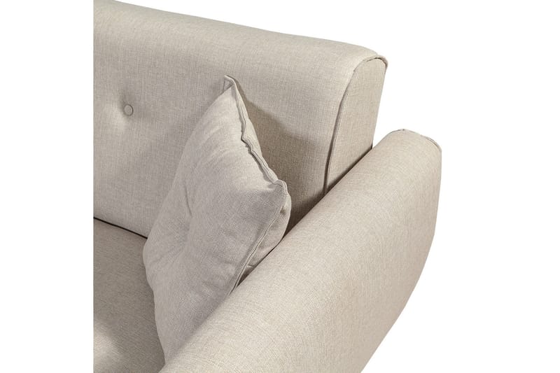 Gjoni Bäddsoffa med Divan Höger - Vit - Möbler - Soffa - Bäddsoffa