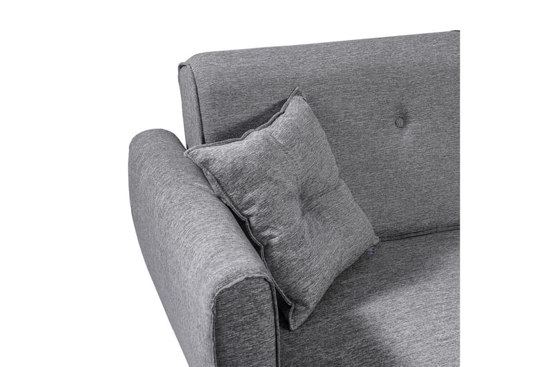 Gjoni Bäddsoffa med Divan Vänster - Grå - Möbler - Soffa - Bäddsoffa