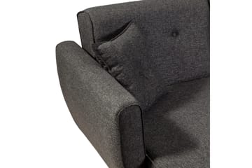 Gjoni Bäddsoffa med Divan Vänster - Grå - Möbler - Soffa - Bäddsoffa