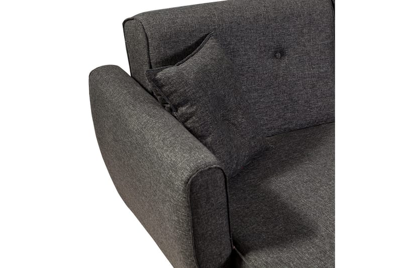 Gjoni Bäddsoffa med Divan Vänster - Grå - Möbler - Soffa - Bäddsoffa