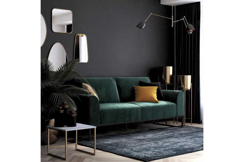 Gonxhe Bäddsoffa - Grön - Möbler - Soffa - Bäddsoffa