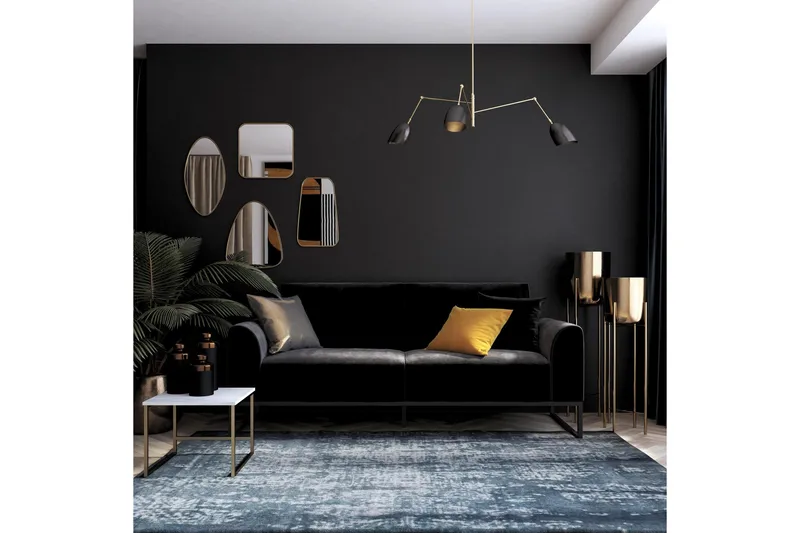 Gonxhe Bäddsoffa - Svart - Möbler - Soffa - Bäddsoffa