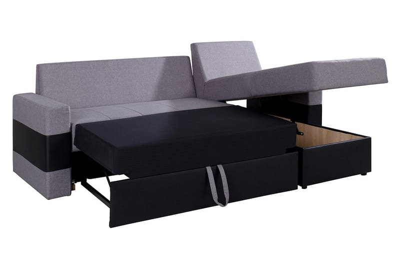 Gordia Divanbäddsoffa 234x82x156 cm - Beige - Möbler - Soffa - Skinnsoffor
