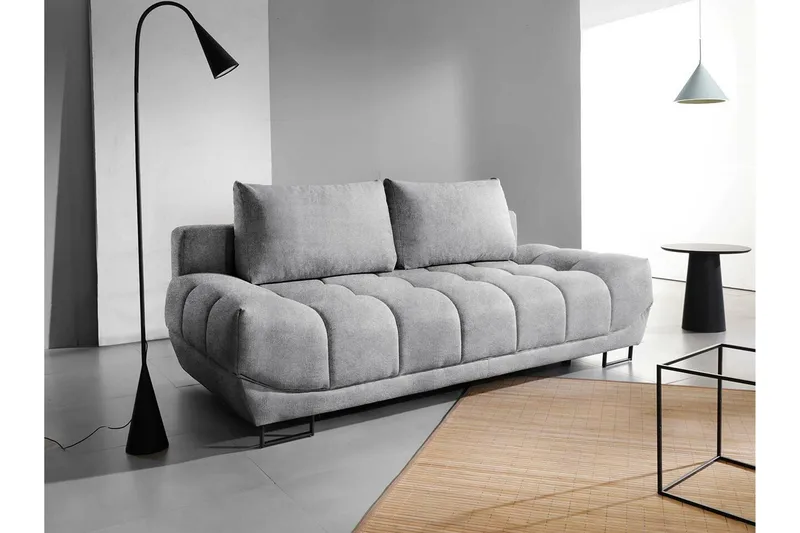 Graystone 2-sits Bäddsoffa - Ljusgrå - Möbler - Soffa - Bäddsoffa