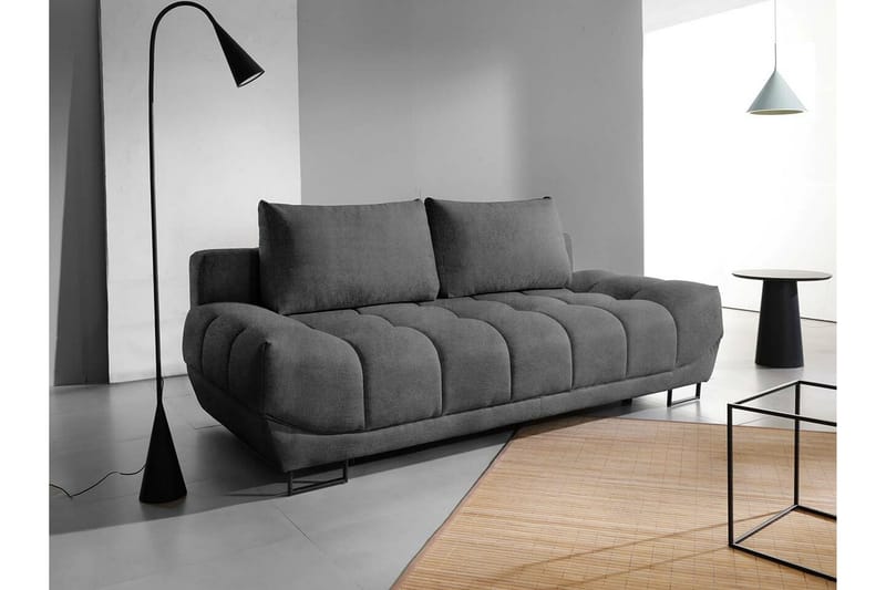 Graystone 2-sits Bäddsoffa - Mörkgrå - Möbler - Soffa - Bäddsoffa