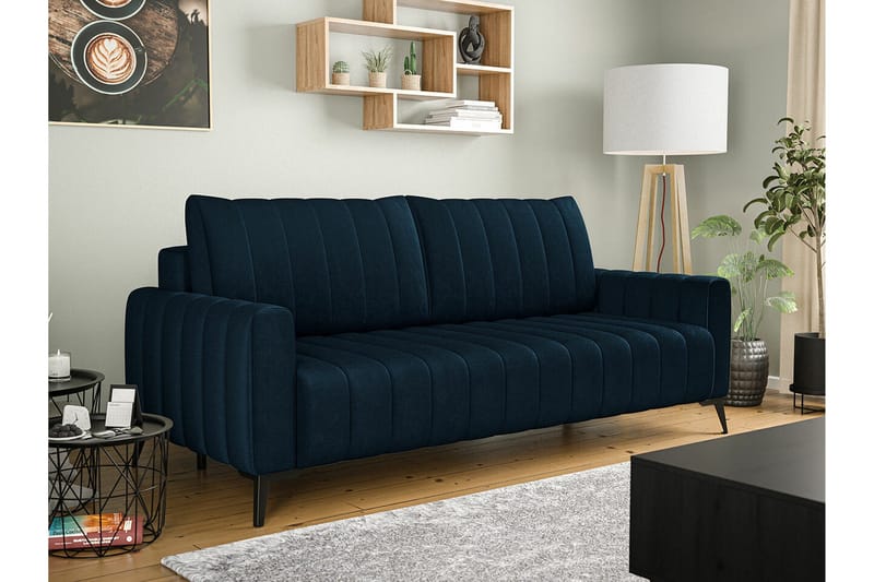 Graystone 2-sits Bäddsoffa NO_BRAND Dark blue - Möbler - Soffa - Bäddsoffa