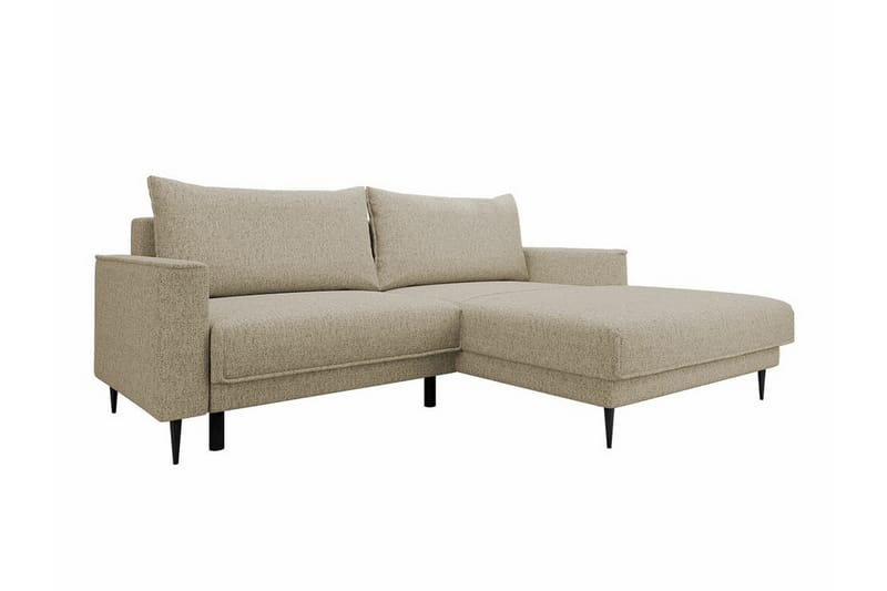 Graystone 2-sits Hörnbäddsoffa - Cream - Möbler - Soffa - Bäddsoffa