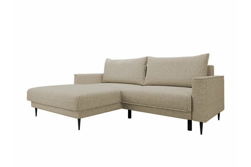 Graystone 2-sits Hörnbäddsoffa - Cream - Möbler - Soffa - Bäddsoffa