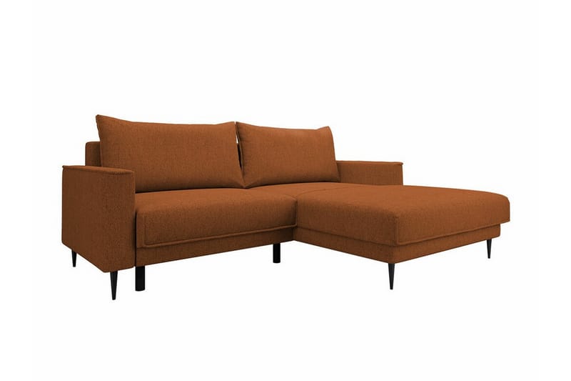 Graystone 2-sits Hörnbäddsoffa - Orange - Bäddsoffa - Hörnbäddsoffa