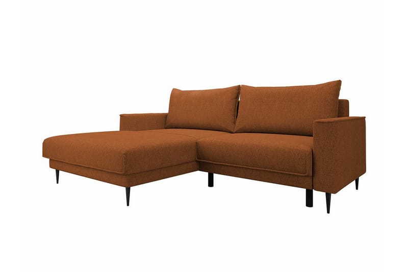 Graystone 2-sits Hörnbäddsoffa - Orange - Bäddsoffa - Hörnbäddsoffa