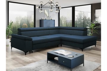 Graystone 3-sits Hörnbäddsoffa - Blå - Möbler - Soffa - Bäddsoffa