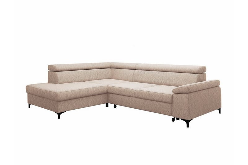 Graystone 3-sits Hörnbäddsoffa - Cream - Möbler - Soffa - Bäddsoffa
