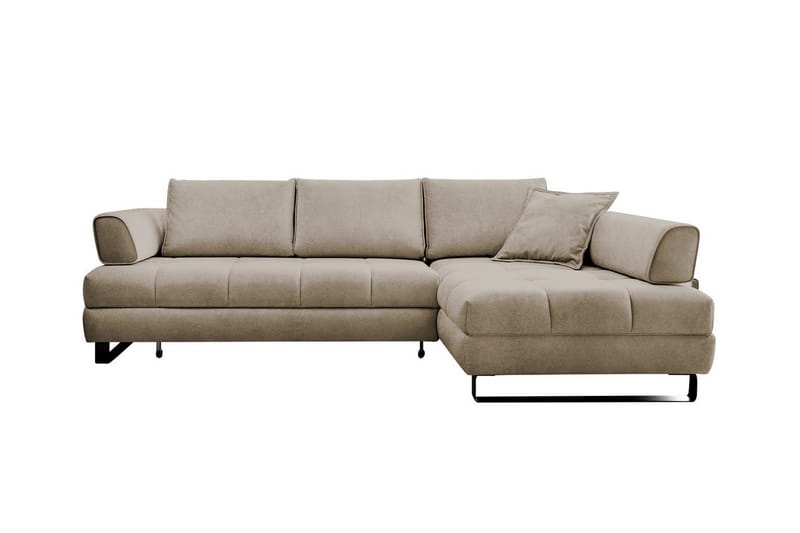 Graystone 3-sits Hörnbäddsoffa - Cream - Möbler - Soffa - Bäddsoffa