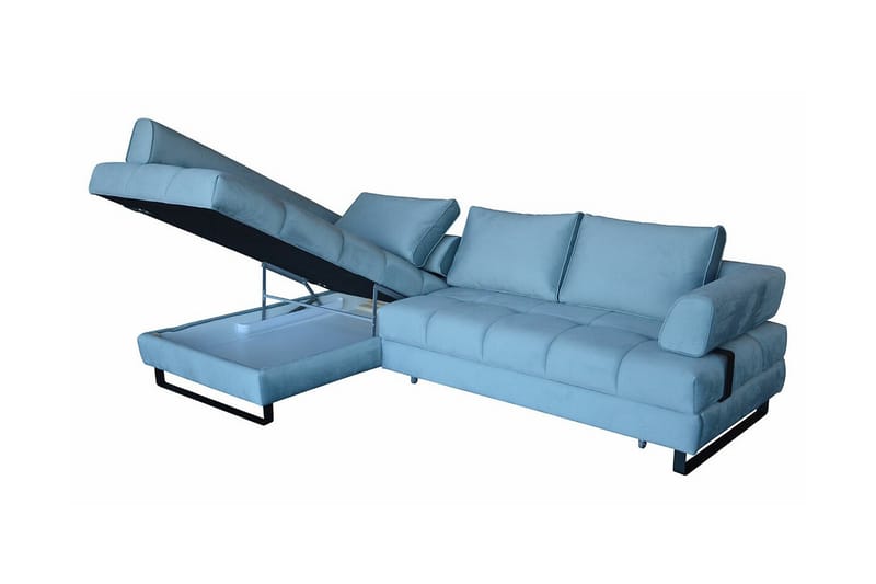 Graystone 3-sits Hörnbäddsoffa - Cream - Möbler - Soffa - Bäddsoffa