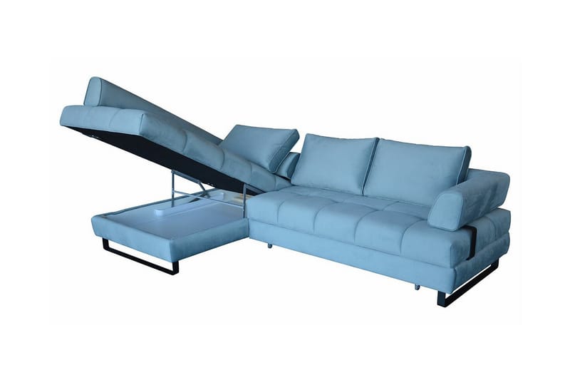 Graystone 3-sits Hörnbäddsoffa - Cream - Möbler - Soffa - Bäddsoffa