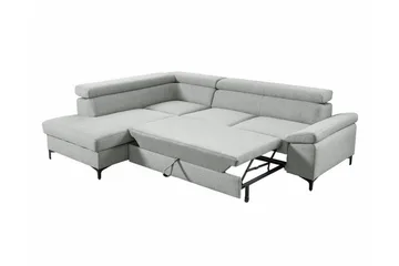 Graystone 3-sits Hörnbäddsoffa - Cream - Möbler - Soffa - Bäddsoffa