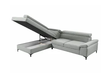 Graystone 3-sits Hörnbäddsoffa - Cream - Möbler - Soffa - Bäddsoffa
