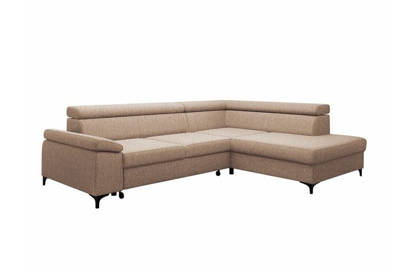 Graystone 3-sits Hörnbäddsoffa - Ljusbrun - Möbler - Soffa - Bäddsoffa