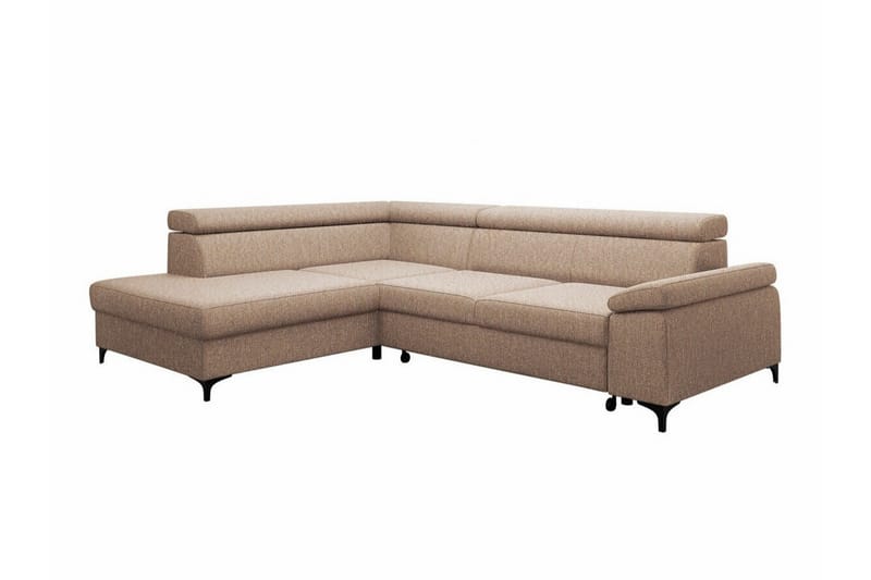 Graystone 3-sits Hörnbäddsoffa - Ljusbrun - Möbler - Soffa - Bäddsoffa