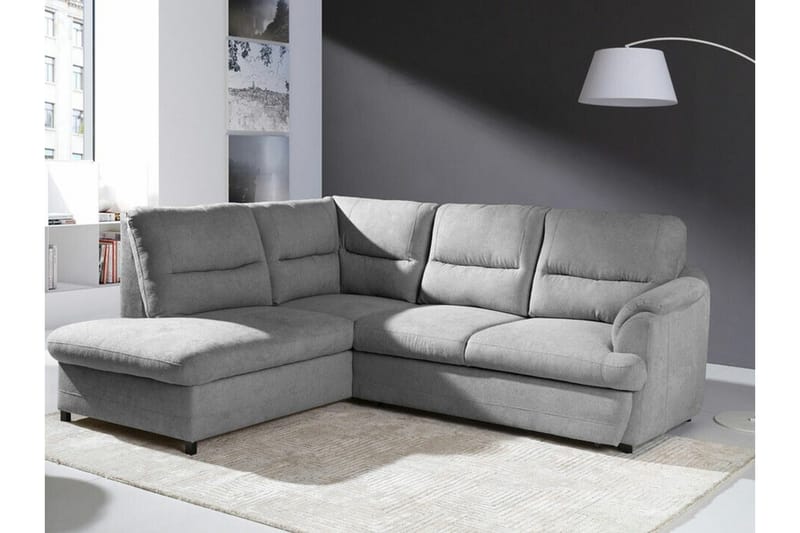 Graystone 3-sits Hörnbäddsoffa - Ljusgrå - Möbler - Soffa - Bäddsoffa