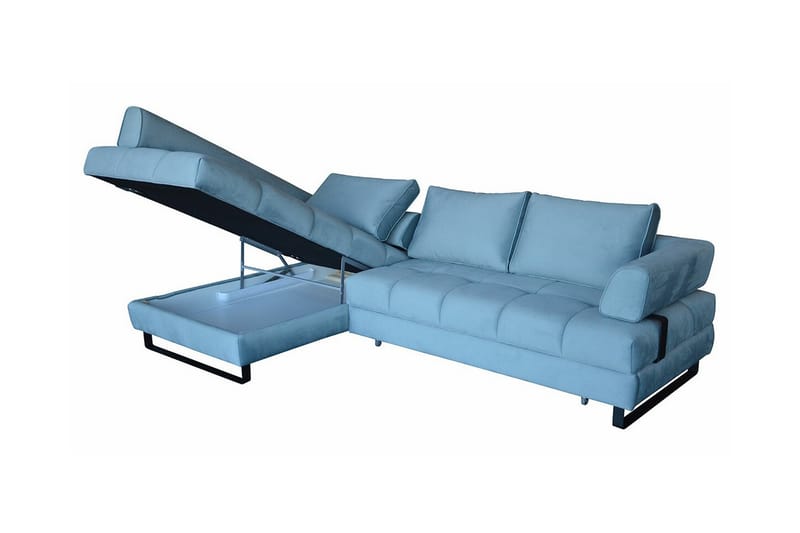 Graystone 3-sits Hörnbäddsoffa - Ljusgrå - Möbler - Soffa - Bäddsoffa