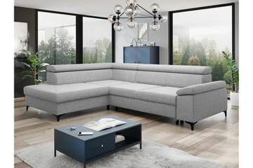 Graystone 3-sits Hörnbäddsoffa - Ljusgrå - Möbler - Soffa - Bäddsoffa