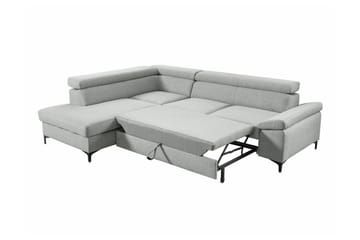 Graystone 3-sits Hörnbäddsoffa - Ljusgrå - Möbler - Soffa - Bäddsoffa